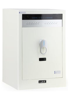 اشتري Safe Box Box Large 2.64cu-ft, Gen2 Electronic Digital Safety Locker with Keys For Home Office Business RB-A/D60 (Size 60x38x34cm) White في الامارات