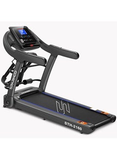 Buy SPARNOD FITNESS STH-2160 4-HP Peak Multifunctional Treadmill for Home Use Space Saving 90° Foldable 4-HP Peak, 100-kg Max User Weight, 1-14 km/hr Speed in UAE