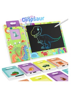 Buy 2 In 1 Talking Flash Cards With LCD Writing Tablet, Sensory Toys For Speech Therapy And Autism Educational Toys For Children in Egypt