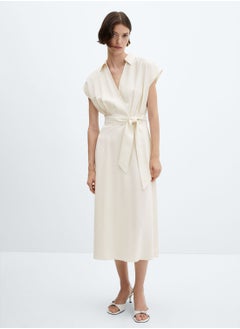 Buy Tie Detail Dress in Saudi Arabia