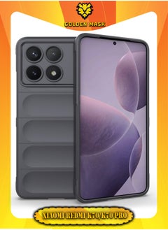 Buy GOLDEN MASK Compatible With Xiaomi Redmi K70/K70 Pro Magic Case ShockProof (Dark Grey) in Egypt