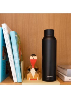 Buy Quokka Black Thermal Bottle Stainless Steel Ultramarine (850 ml) in Egypt