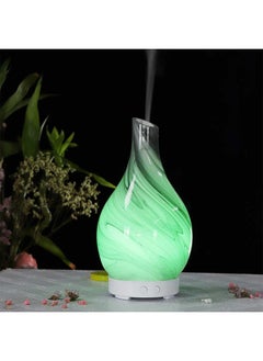 Buy Glass Aroma Diffuser Aromatherapy Diffuser with Color Light Diffuser for Home Bedroom Office 100Ml Multi Color in UAE