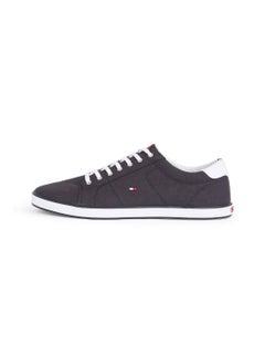 Buy Men's Canvas Lace Up Trainers Sneakers, Navy in UAE