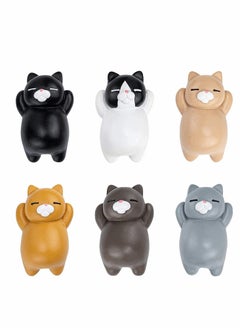 Buy Bear 3D Resin Fridge Magnet for Whiteboard, Office, Photos, Notes, Decorative Fridge Magnets Fridge Magnets Gifts for Cat Lady Cat Lovers 6 Pcs in UAE