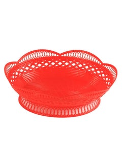 Buy Arabesque plastic fruit bowl, 30 cm, Khorshid 01222 in Egypt