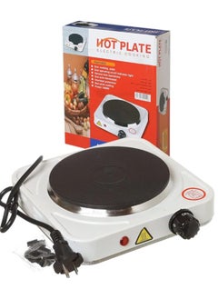 Buy Electric Cooking Stove Hot Plate Single Burner Cooking Stove Non-Stick Coating Overheat Protection 1000W in Egypt