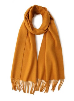 Buy Solid Color Soft And Comfortable Wool Scarf in UAE