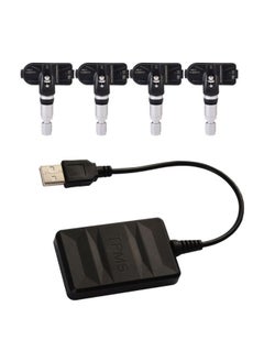 اشتري USB Tire Pressure Monitor For Android Navigation With 4 Sensor Set في السعودية