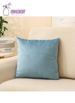 Buy Pillow Case, 45X45 Cm (18X18 In), Corduroy Solid Color Pillow Case, No Stuffing, For Room Pillows, Office Pillows And Car Pillows in Saudi Arabia