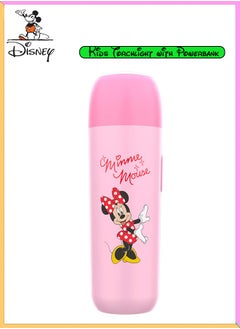 Buy Disney Minnie kids Pocket Torch USB Mini Rechargeable LED Light EDC Flashlight Lamp Strobe mode 3 Modes Light for Outdoor Camping Hiking Emergency with 1200mAh Pocket Power Bank in UAE