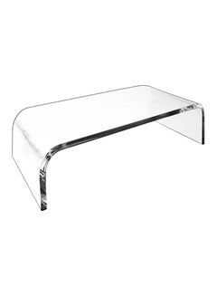 Buy Premium Acrylic Monitor Stand Clear Monitor Stand Clear Monitor Riser Laptop/PC/Multimedia Monitor Stand for Home Office in Saudi Arabia