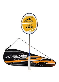 Buy ATOMIC-X 35 SPD Carbon Fibre Strung Badminton Racket with Full Racket Cover  | For Intermediate Players | 80grams | Maximum String Tension - 35lbs in Saudi Arabia