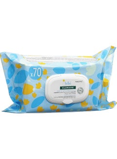 Buy Cleansing Baby wipes with soothing Calendula 70 count in UAE