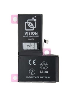 Buy Replacement Battery For Apple iPhone X Black in Saudi Arabia