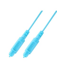 Buy 20m EMK OD2.2mm Digital Audio Optical Fiber Cable Plastic Speaker Balance Cable(Sky Blue) in UAE