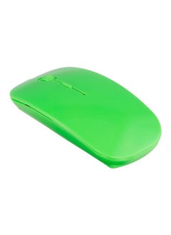 Buy Wireless Portable Mouse Green in UAE