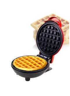 Buy Mini Waffle Maker - Made With Premium Quality Plastic & Non-Stick Coating - Small Pancake Maker For Brownies, Cookies, Quesadillas, Calzones, Hash Browns, Grilled Cheeses, and Other Foods. in UAE