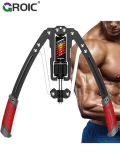 اشتري Twister Arm Exerciser - Adjustable 1-200KG Home Chest Expander/Shoulder Muscle Training Fitness Equipment/Arm Enhanced Exercise Strengthener في السعودية
