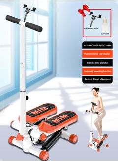 Buy Mini Fitness Twist Stepper Electronic Display Home Exercise Equipment with Cell Phone Holder and Lubricant in Saudi Arabia