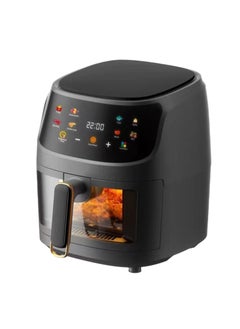 Buy Digital Air Fryer, 2400W, 8L, 8 Presets, Crispy and Healthy Cooking, Rapid Air Technology & Led Display, Best for Frying, Grilling, Roasting, Baking, QF-305 in Saudi Arabia