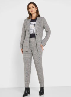 Buy Checked High Waist Pants in UAE