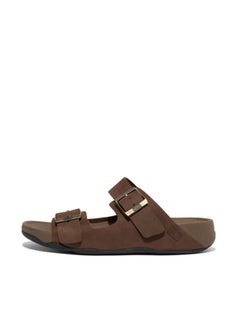 اشتري Fitflop Mens Gogh Moc Buckle Leather GD2-167  Chocolate 41 في الامارات