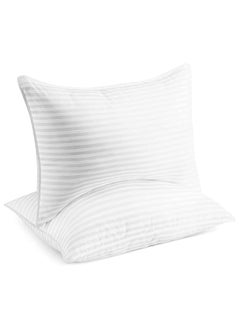 Buy Somer Field - Comfortable Fiber Filled Pillow - 2Pcs Set - 50x75cm - SPECIAL BUNDLE OFFER PACK in UAE