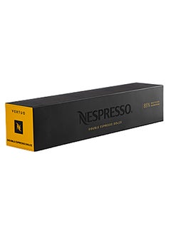 اشتري Double Espresso Dolce Roasted Ground Coffee Capsules 10 Count 95grams في الامارات