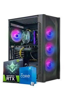 Buy Gaming PC, Intel Core i5-13400F, RTX 3060, 16GB RAM, 512GB SSD, Air Cooler 120 mm,650W PSU,Window 11 Pro, Black Case in UAE