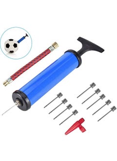 اشتري Pro Sports Ball Inflator Pump Tool with 10 Needles and 1 Pieces Valve Adapter 1 Pieces Air Hose في الامارات