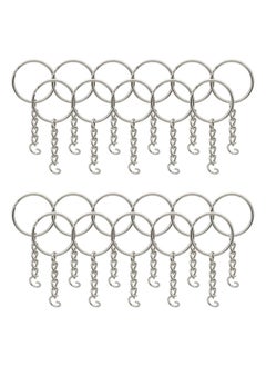 Buy 100 Pieces Bulk Metal Key Rings in UAE