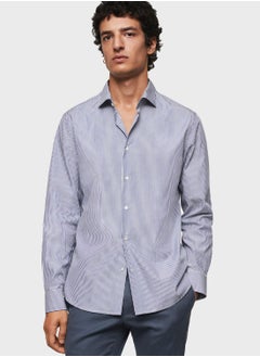 Buy Striped Slim Fit Shirt in Saudi Arabia