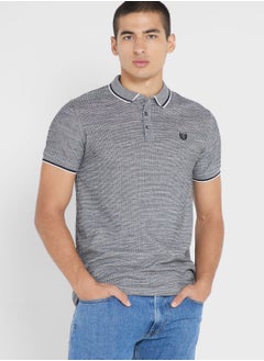 Buy Marl Badge Polo in UAE