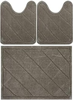 Buy Mac Carpet Nissan 3D Carved Bath Rugs - Set 3 Pieces in Egypt