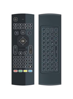 Buy MX3 air mouse Backlight Wireless Keyboard 2.4G Wireless Remote Control MXIII Fly Air Mouse Backlit For Android TV Box PC in Saudi Arabia