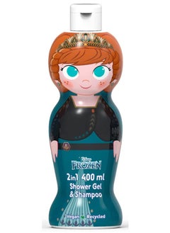 Buy Air-Val Frozen II Figure 1D Shower gel & Shampoo 2in1 400 ml Anna in UAE