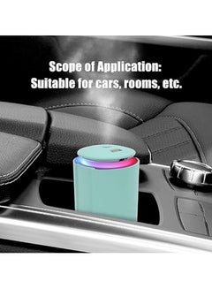 Buy Car Humidifier Small Portable Cool Mist Humidifier with LEDPerfect for Travel Bedroom and Car in UAE