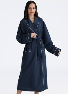 Buy Robe Lightweight Kimono Robes Short Knit Bathrobe Soft Sleepwear Casual Ladies Loungewear in UAE