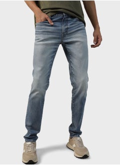 اشتري Mid Wash Skinny Fit Jeans في السعودية