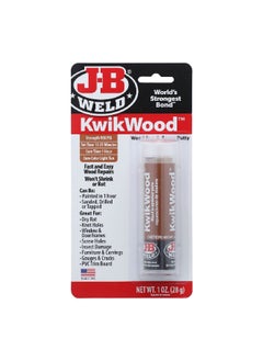 Buy KwikWood Hand-Mixable Wood Repair Epoxy Putty Light Tan 28 g 8257 in Saudi Arabia