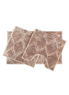 Buy 3-Piece Airrich Anti-Slip Bathmat Set in UAE