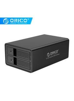 Buy ORICO 9528RU3 3.5-Inch External Hard Drive Enclosure with RAID(Black) in Saudi Arabia