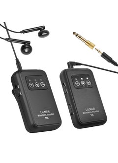 اشتري 2.4G Wireless In Ear Monitor System Wireless IEM System with Transmitter Receiver Automatic Pairing Professional In Ear Monitor في السعودية