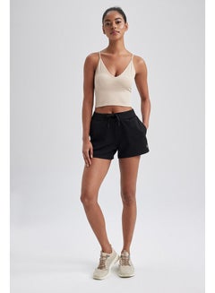 Buy Woman Standart Fit Knitted Short in Egypt