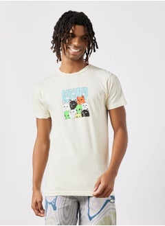 Buy Bunched Up Graphic T-Shirt in Saudi Arabia