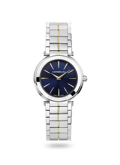 Buy Newport Slim Collection Women's Analog Quartz Watch With Stainless Steel & Gold Case &  Blue Dial - M MH NP16922/BT15 in Saudi Arabia