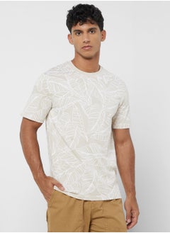 Buy Leaf Print Polo in UAE