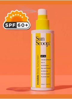 اشتري واقي شمسي غير مرئي للجسم مع عامل حماية من الشمس (SPF 60 PA++++) 125 مل في الامارات