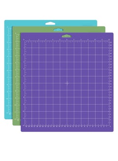 Snijmat voor Cricket Maker/Verken Air 2/Air/One (12x12 Inch, StandardGrip, LightGrip, StrongGrip) Meerdere Zelfklevende Sticky Quilten Cricket Snijmatten Vervanging Accessoires voor Cricket